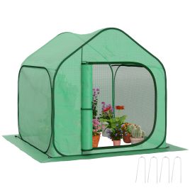 SUNVISTA 150 x 148cm Pop-Up Greenhouse - Green
