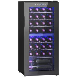HERON 32 Bottle Dual Zone 5-18„ƒ Wine Fridge - Black