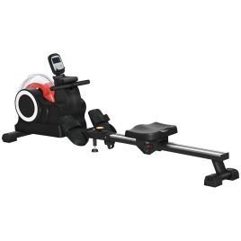 McAlpin Foldable Rowing Machine for Cardio Training - Black