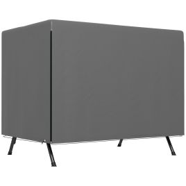 Patio Swing Chair Bench Cover Outdoor Garden Furniture Rain Protection Cover Protector Waterproof Anti-UV Dark Grey 215L x 155W x 150Hcm