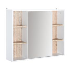 Bathroom Mirror Cabinet - Wall Mounted Medicine Cabinet - White