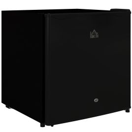 HERON 46 Litre Lockable Countertop Fridge - Black