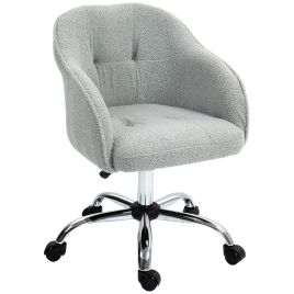 Office Chair - Swivel Desk Chair Grey 56cm