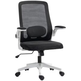 HERON Mesh Back Adjustable Office Chair - Black