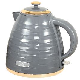 HERON 3kW Rapid Boil Honeycomb Kettle - Grey and Yellow Gloss
