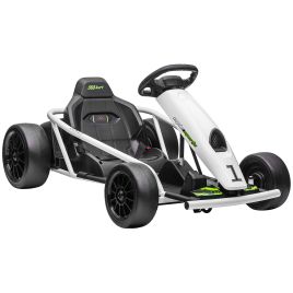 Scott 24V Drift Go Kart for Kids with 2 Speeds - White