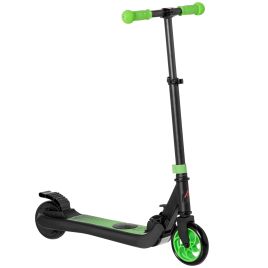 Scott Folding Electric Scooter Adult E Scooter with Rear Wheel Brake - Green