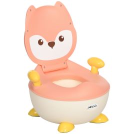 CORVAN Baby Potty Training Toilet with Splash Guard - Pink