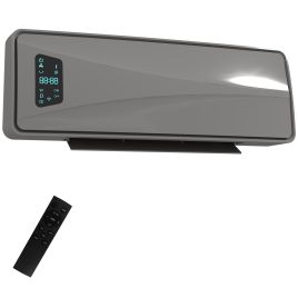 ENLUX Electric Heater ABS Ceramic Wall Mounted - Grey