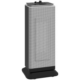 FALDON Electric Heater ABS Ceramic Oscillating - Black