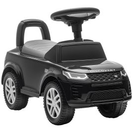 VARNWELL Land Rover Baby Padel Car with Under Seat Storage - Black
