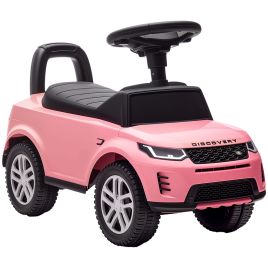 VARNWELL Land Rover Baby Padel Car with Under Seat Storage - Pink
