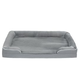 SEDGEBY Dog Sofa Bed for All Size Dogs - Grey