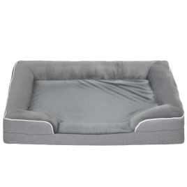 SEDGEBY Dog Sofa Bed for Small to Medium Dogs - Grey
