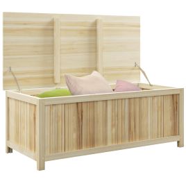 SERIA Wooden Wooden Outdoor Storage Box - Natural