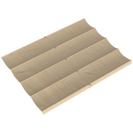 VORARA Polyester Pergola Replacement Canopy - Khaki