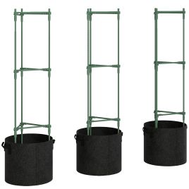 RIVIVO PE Tomato Cage Set - Black