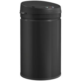 ZENIVO Steel Sensor Bin - Black