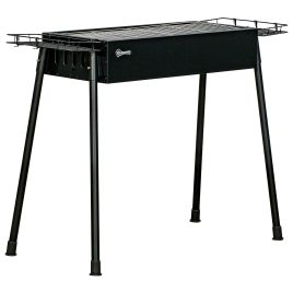 CARVIA Metal Charcoal BBQ Grill - Black