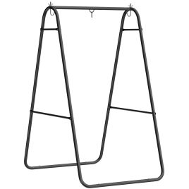 Dorel Black Steel Hammock Chair Stand 150kg - 104cm