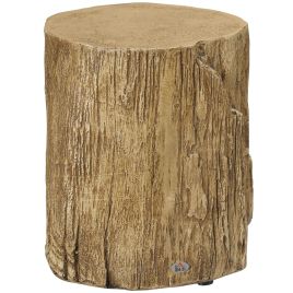 Aurier Natural Concrete Side Table - 37cm