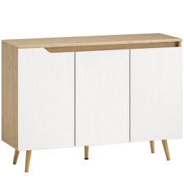 Wexia Oak Sideboard with 3 Doors - 107cm