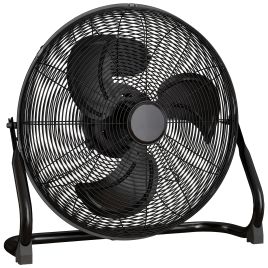 Ivewood Black Metal Floor Fan - 22cm