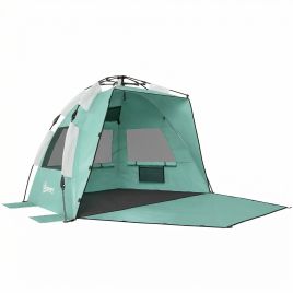 Glylyne Green Fabric Camping Tent - 135cm