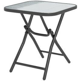 Ivemore Black Metal Table - 45cm
