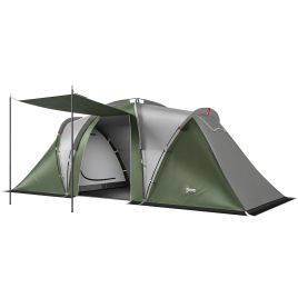 Fairidg Army Green Metal Camping Tent - 220cm