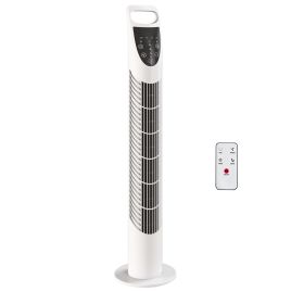 Marglen White Abs Tower Fan - 18cm