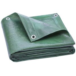 Glymoor Green PE Tarpaulin - 400cm