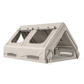 Wexdene Khaki Fabric Camping Tent - 300cm