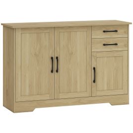 Valridg Natural Sideboard with 2 Drawers - 120cm