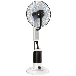 Ashridg White Metal Pedestal Fan - 39cm