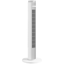 Glyheir Light White Abs Tower Fan with WiFi Control - 31.5cm