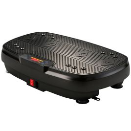 Jarara Black Steel Vibration Exercise Plate - 31cm