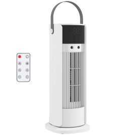 Halero White Abs Tower Fan - 16cm