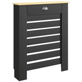 Dalheir Black Radiator Cover - 78cm