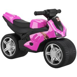 WIGTON Toddler Balance Bike with Music and Extra Wide Wheels - Pink