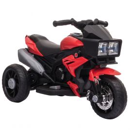 BARNET Kids 3 Wheel Electric Ride On Motorcycle with Horn - Red and Black