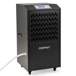 AIRVERA 120L Industrial Dehumidifier for Large Spaces - Black