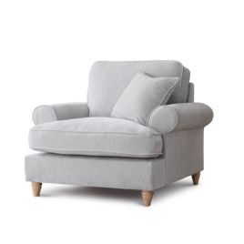 Armchair - RAYONG Fabric - Ice