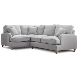 Corner Sofa - COCOON Fabric 4 Seater Right Hand Facing - Ice