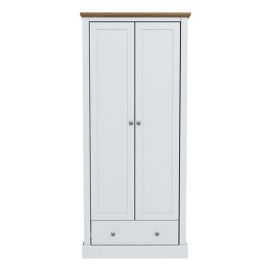 Devon 2 Door Wardrobes - White