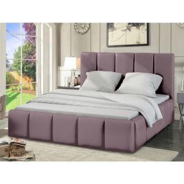 Lurita Plush Velvet Fabric Bed, Pink Colour - 5 Sizes