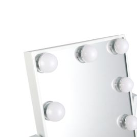 Hollywood Vanity Mirror with 9 LED Bulbs