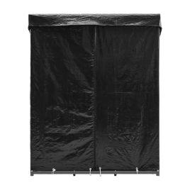 Garden Oasis Rust Proof Metal Tube Firewood Rack with Roof