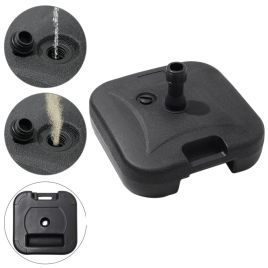 PP Square Plastic Water and Sand Filled Freestanding Parasol Base