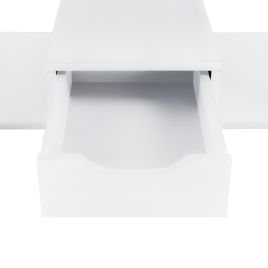 Wooden Contemporary small Coffee Table with Integrated Drawer